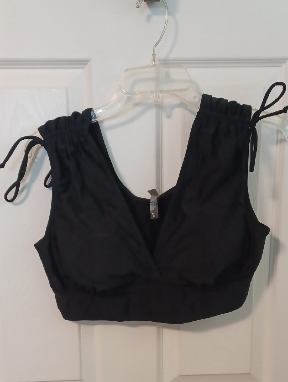 Torrid Ruched Strap Swim Top Sz 0